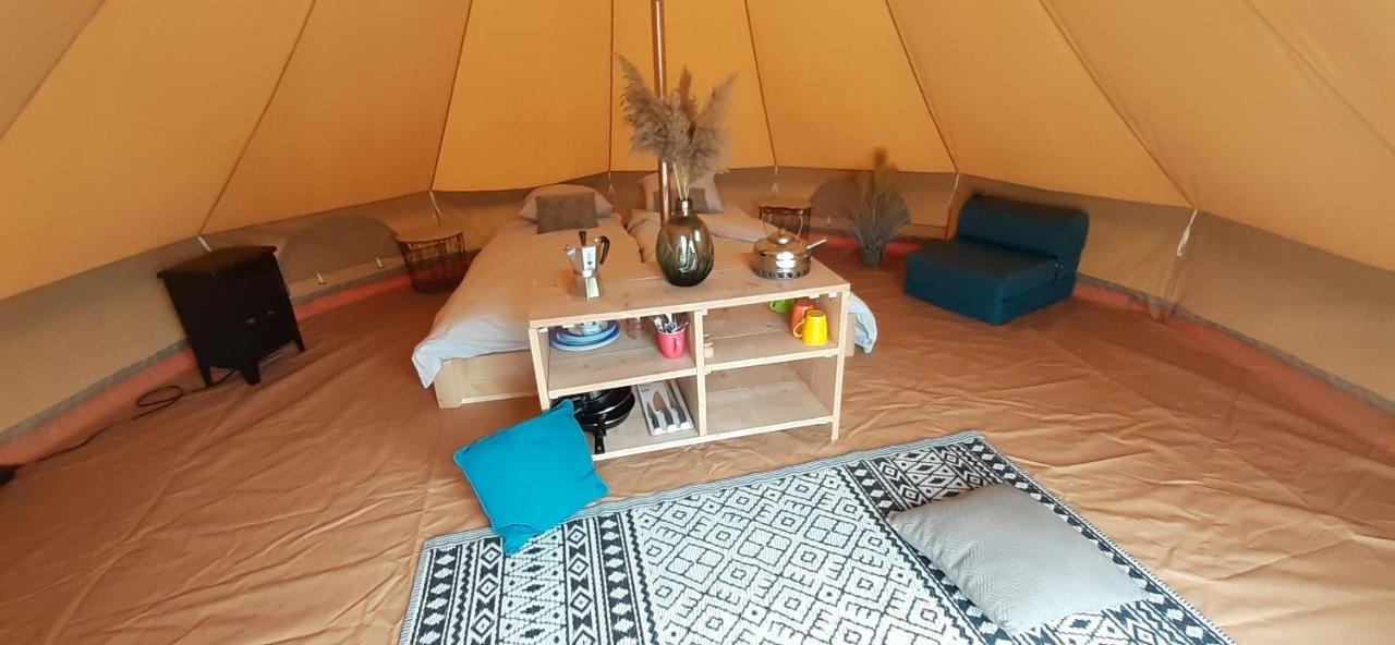 Tente Bell Au Camping Hautoreille Bannes  Zewnętrze zdjęcie